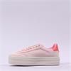 Victoria Barcelona Platform Lace Trainer - Light Pink